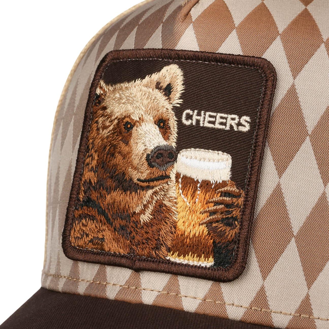 Goorin Bros. Cheers Trucker Cap Basecap Baseballcap Truckercap Meshcap Damen/Herren - Snapback, mit Schirm Frühling-Sommer Herbst-Winter Frühjahr Sommer Herbst Winter