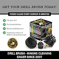 Vista 19 de Drillbrush Accesorios para barcos – Kit de limpieza de kayak – Kit de cepillo de limpieza de barco – Accesorio de cepillo de fregado marino