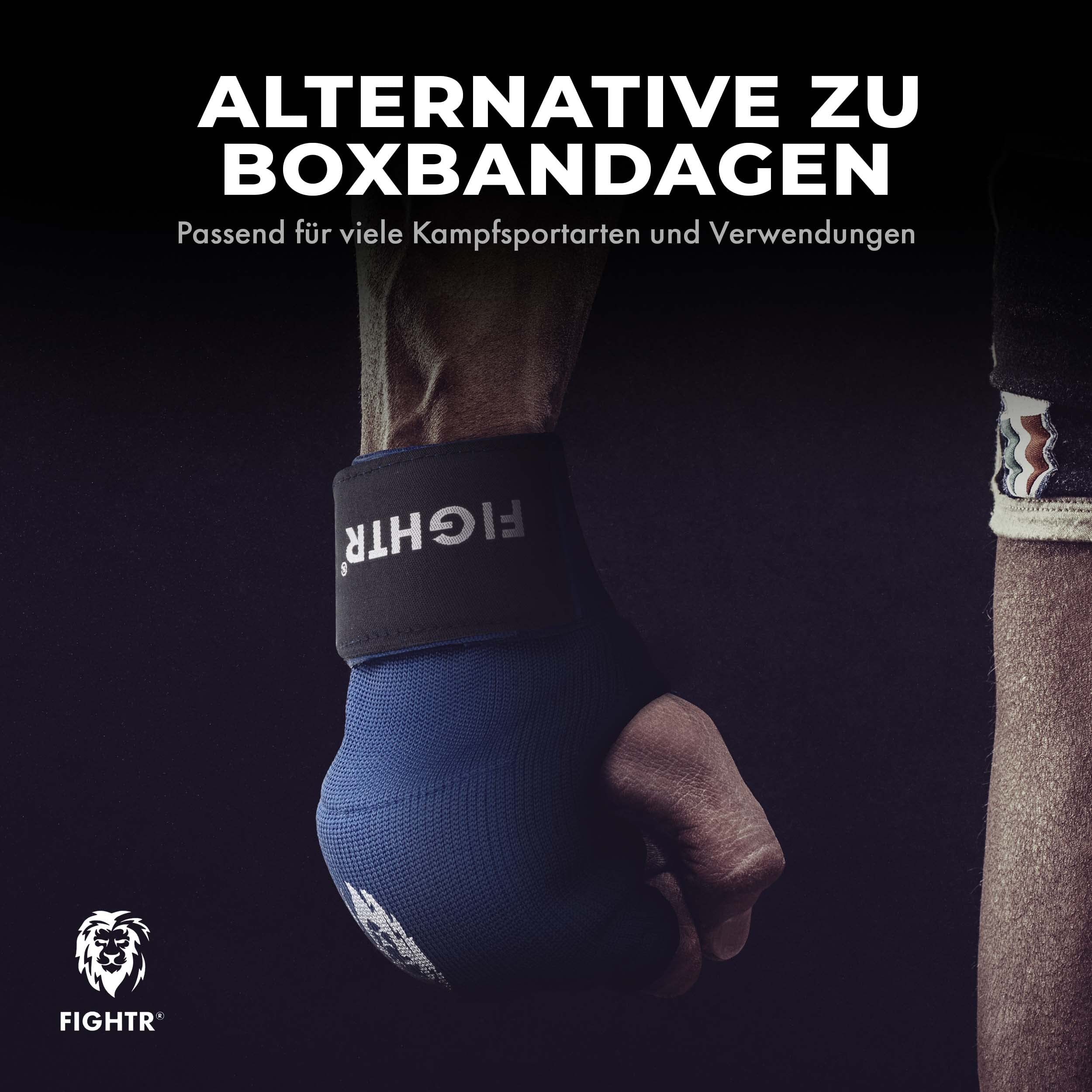 FIGHTR Premium Gel Binnenhandschoenen – Snel Aan Te Trekken, Voor Boksen, MMA, Muay Thai En Vechtsport 5 miniatura