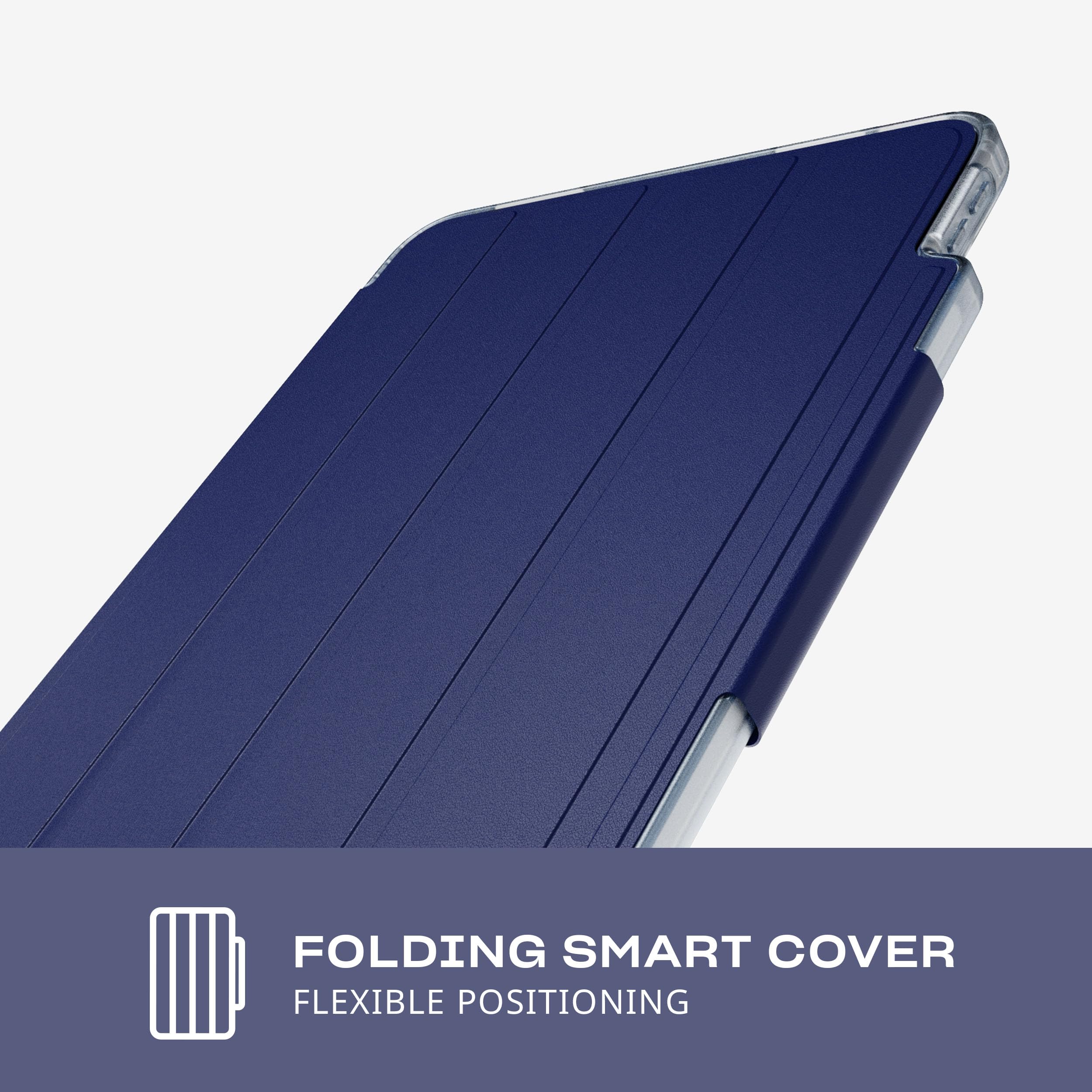 Tech21 Custodia EvoFolio IPad 10a Gen | Protezione Antiurto Certificata | Supporto Multiangolo E Sleep/Wake | Nero
