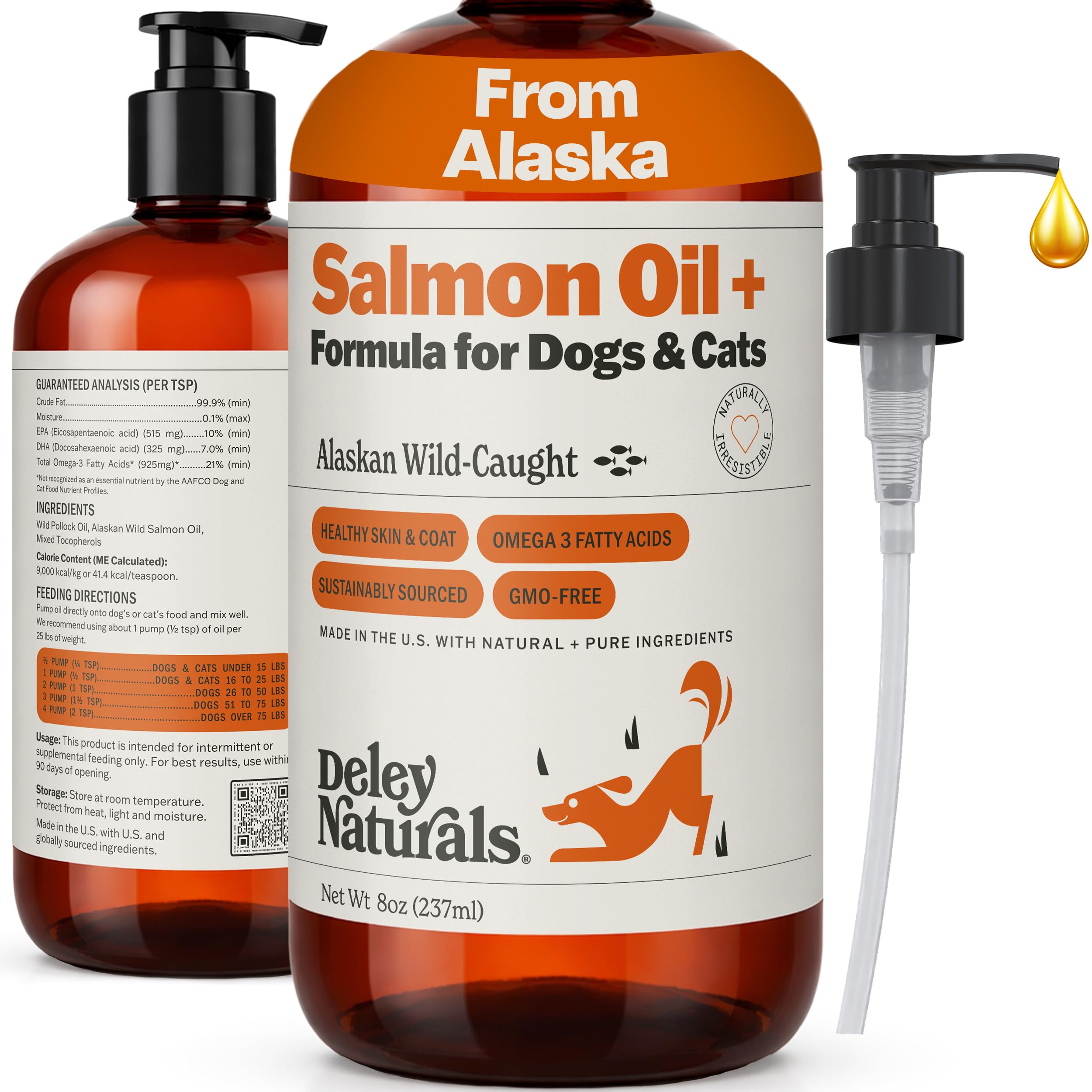 Deley Naturals Salmon Oil Plus