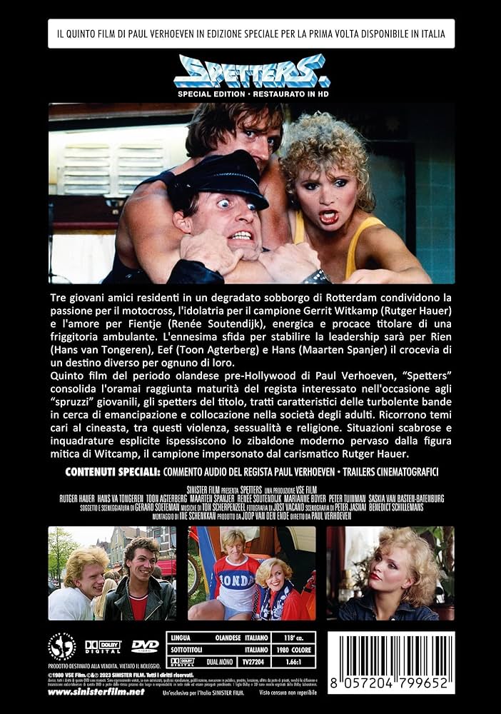 スペッターズ　DVD SPETTERS スペッターズ DVD 国内正規中古品 - メルカリ