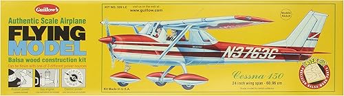 Guillow's Cessna 150 Kit de modelo de corte láser, pequeño