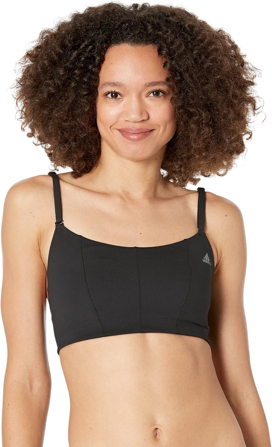 adidas Women's Studio Light Support Better Level Bra. Shadow Navy