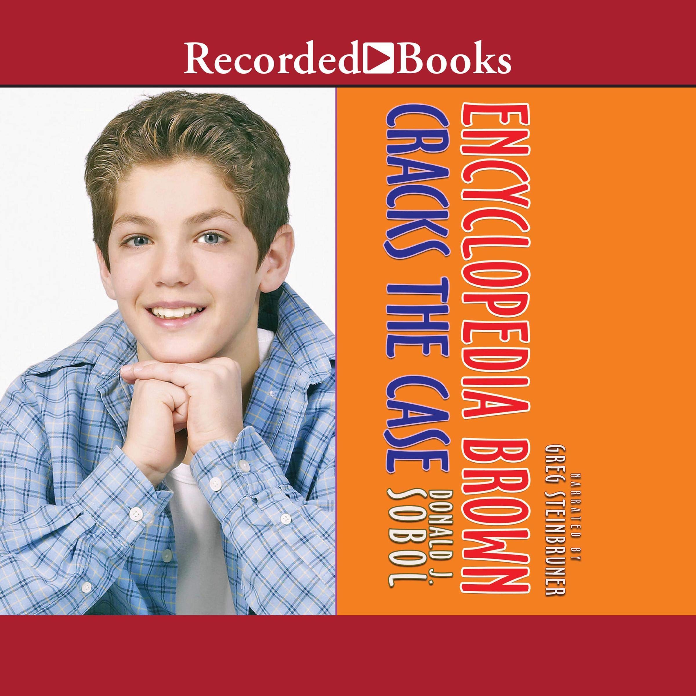 Cover art for Encyclopedia Brown Cracks the Case