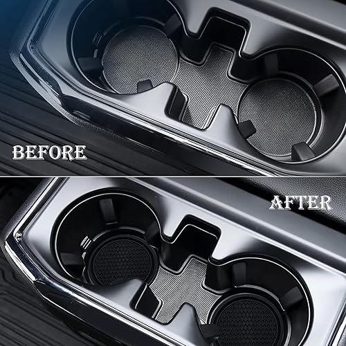 Miniatura 7 de 2 posavasos para automóvil, portavasos universales antideslizantes para automóvil, 2.75 pulgadas, accesorios universales antideslizantes para el