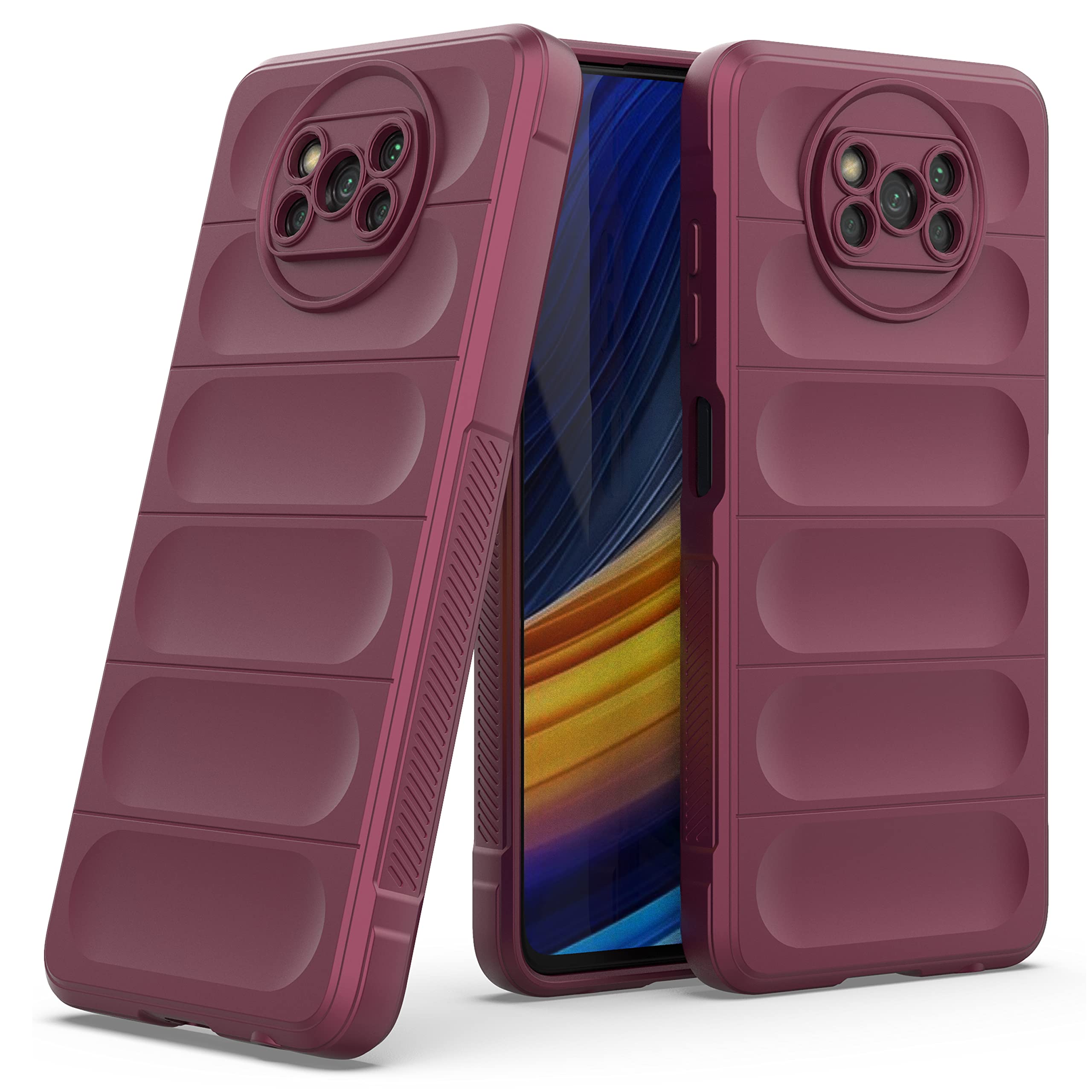 Zapcase Back Case Cover for Poco X3 / Poco X3 Pro | Compatible for Poco X3 / Poco X3 Pro Back Case Cover | Liquid Silicon Case for Poco X3 / Poco X3 Pro with Camera Protection |Plum (B0BXT2NP6X) Amazon Price History, Amazon Price Tracker