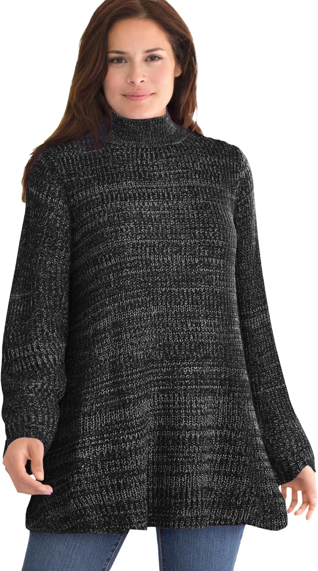 Woman WithinWomen's Plus Size Pullover Shaker Swing