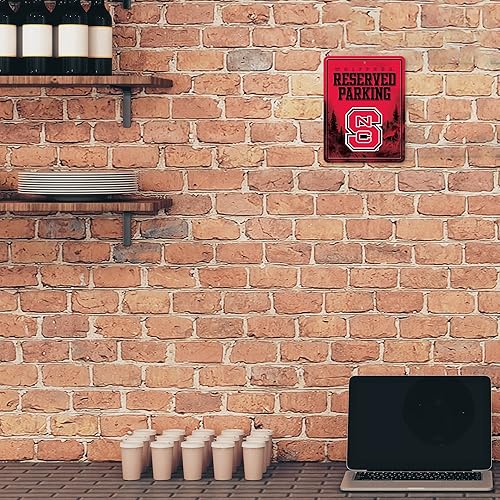 Miniatura 453 de Letrero de metal NCAA de 8.5 x 11 pulgadas, ideal para cueva de hombre, dormitorio, oficina, decoración del hogar Primario