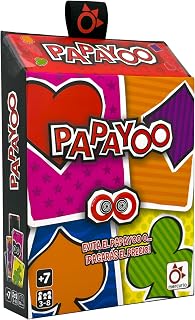 Mercurio Papayoo – Juego de Cartas de Bazas y Estrategia | Evita el Papayoo y Las Cartas de Payoo | Party Game Familiar | 3-8 Jugadores | +7 Años
