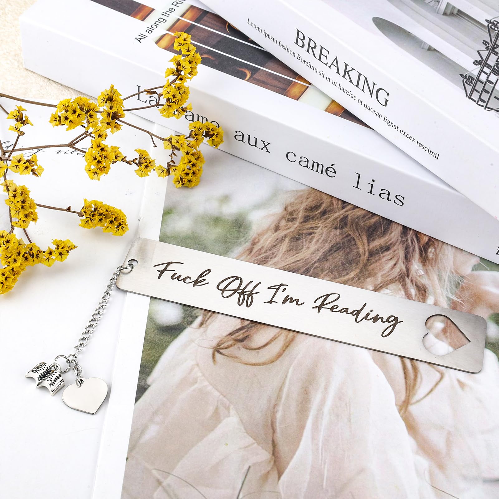 Valentine Magnetic Bookmarks, Valentine's Day Gift For Teacher, For Her, For Daughter, Book Club Gift, Planner Accessories, For Reader, Best