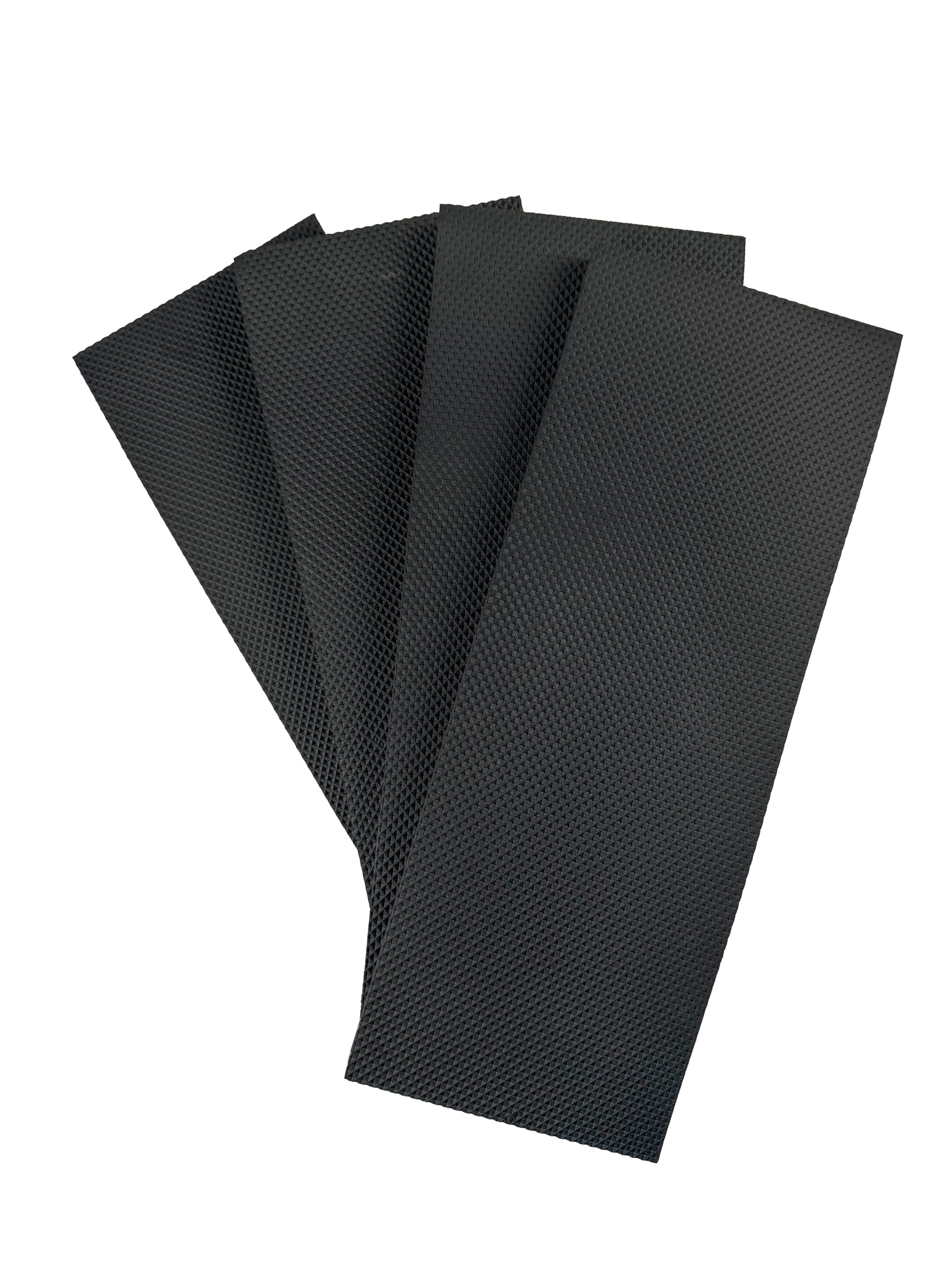 Garage Wall Protector, Garage Car Door Protector Bumper Guard for Inflaming Ultra Self Adhesive EVA Foam for Warehouse (Black,4 Pack:15-3/4''x5-29/32''x0.79'')