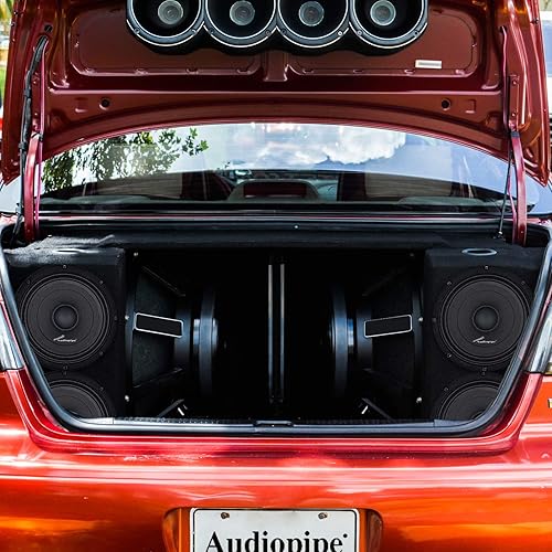 Miniatura 5 de Audiopipe APSP-840 - Altavoz de audio para automóvil de 8 pulgadas, 300 vatios máximo, 150 vatios RMS, 8 ohmios dinámico de rango medio con bobina