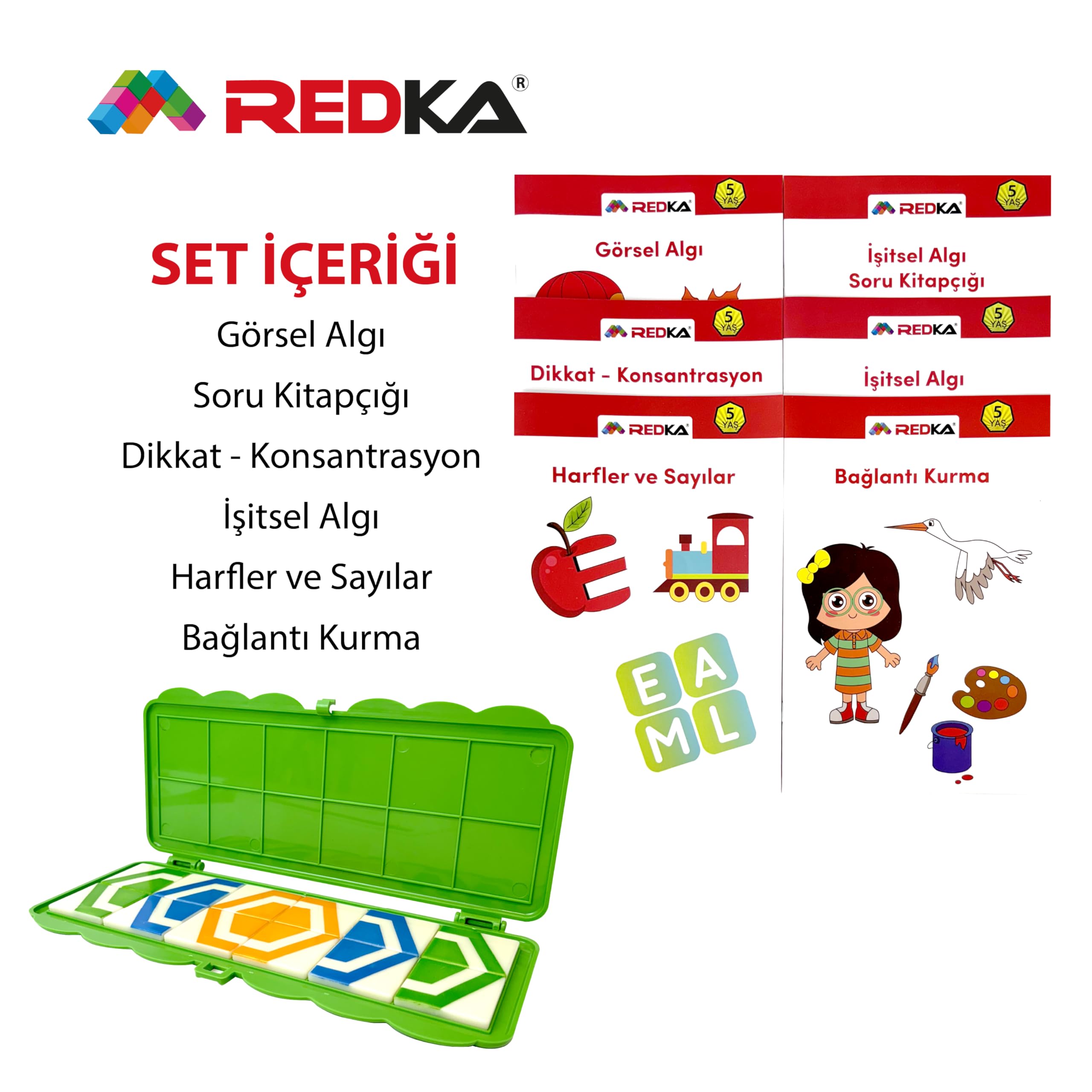 Redka Oyuncak Eğitim Setleri 5 Yaş