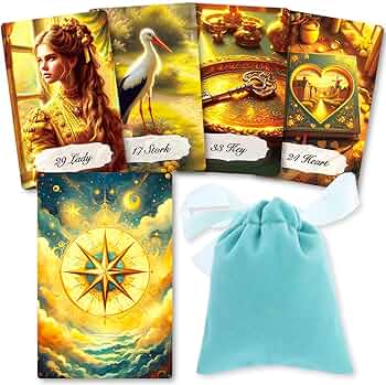Amazon.co.jp: 【正規輸入】Golden Dreams Lenormand ゴールデン