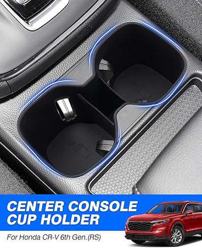 Miniatura 2 de Autorder Soporte para taza de consola central para Honda CR-V CRV CRV 2023-2026 Accesorios Portavasos de agua