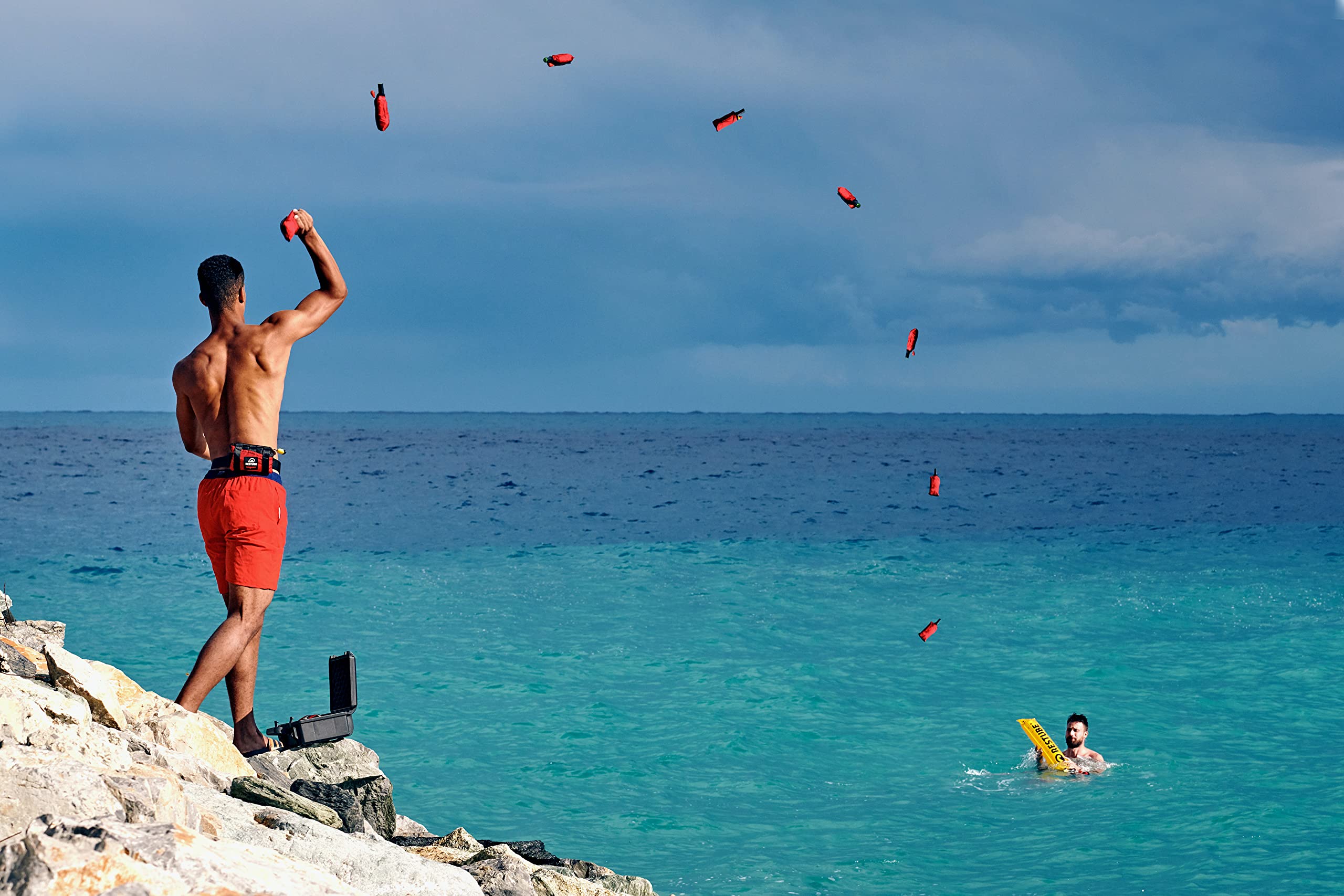 Restube Unisex-Adult Beach Schwimmboje aufblasbar