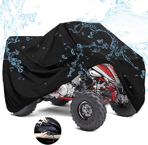 Cubierta impermeable para cuatrimoto 420D resistente al desgarro, 4 ruedas, protección UV para Polaris Sportsman Yamaha Honda FourTrax Kawasaki disponible en Yaxa Colombia
