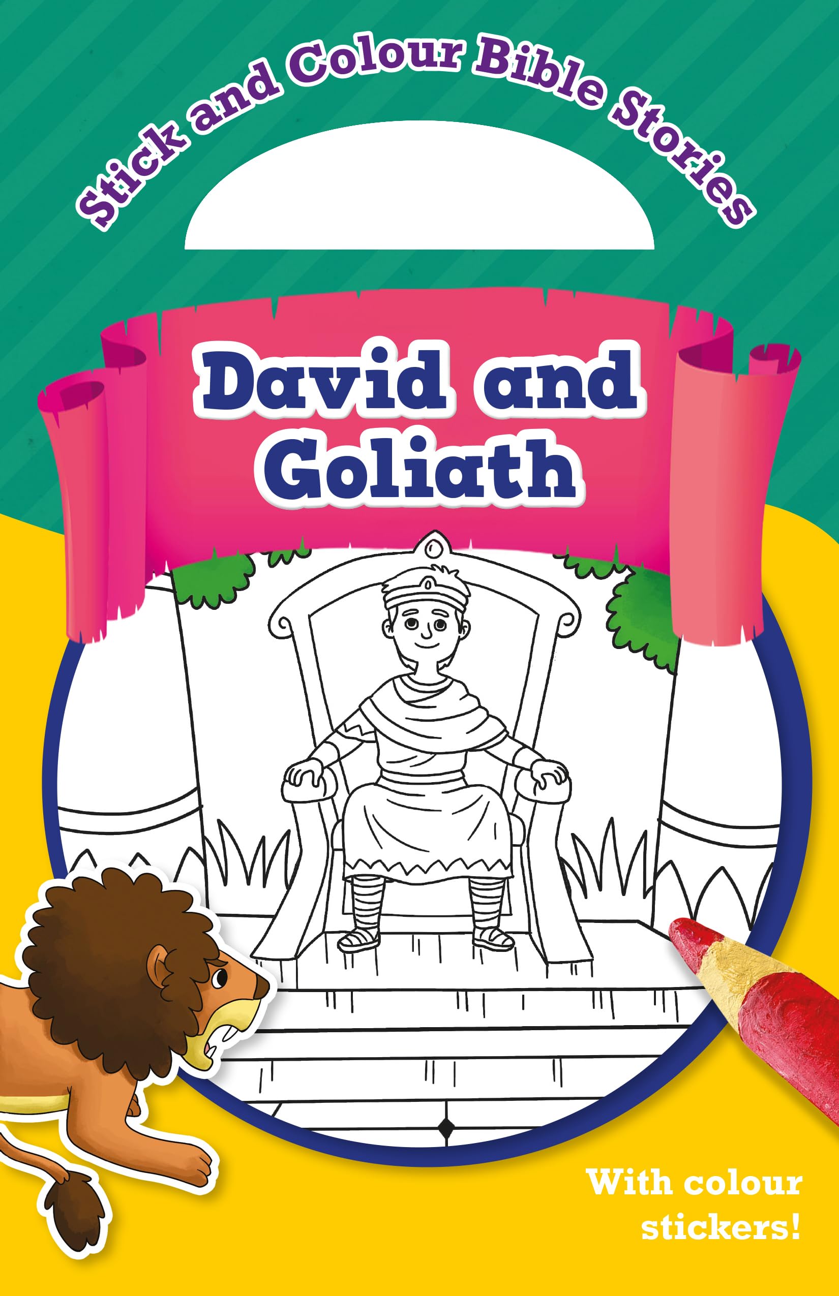 David and Goliath: With colour stickers!