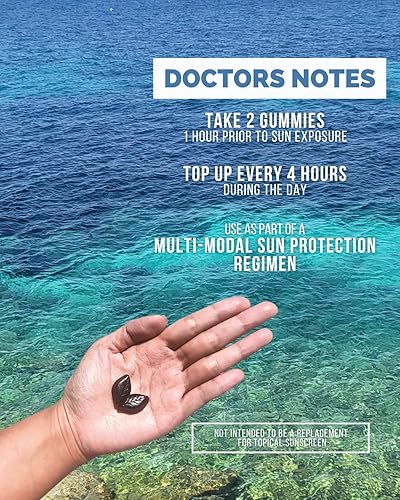 Miniatura 5 de Gomitas Sol Defense – Suplemento vitamínico de resistencia de la piel formulado por dermatólogos y cirujanos plásticos con polipodio leucotomos y