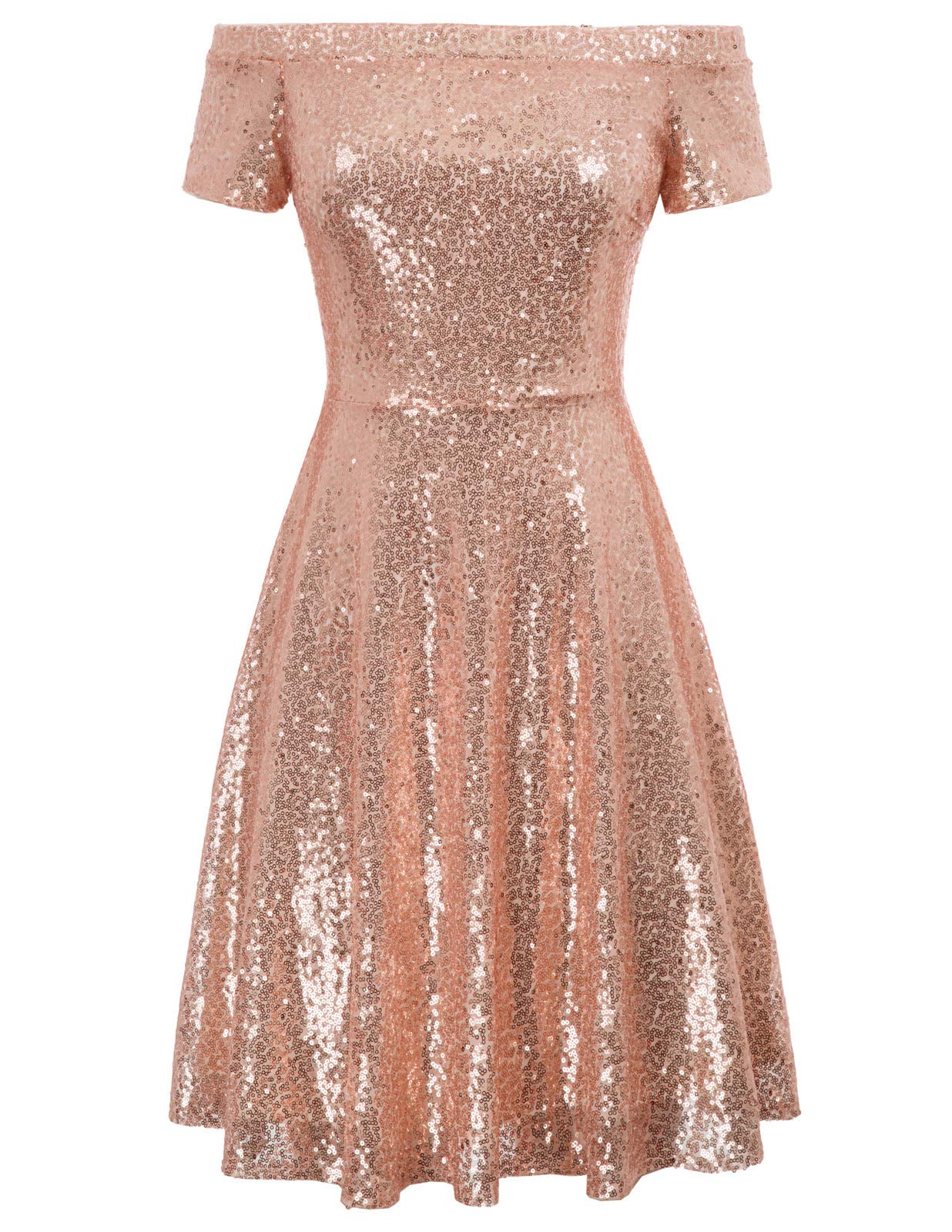 Gold Shiny Dress The Dress Shop