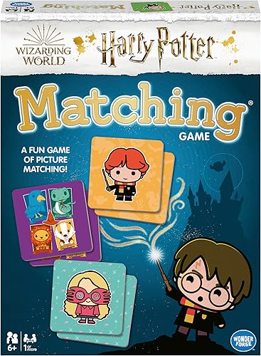 Wonder Forge Wizarding World Harry Potter Juego a juego – Juego de memoria fascinante para edades de 3 años en adelante | Actividad cerebral