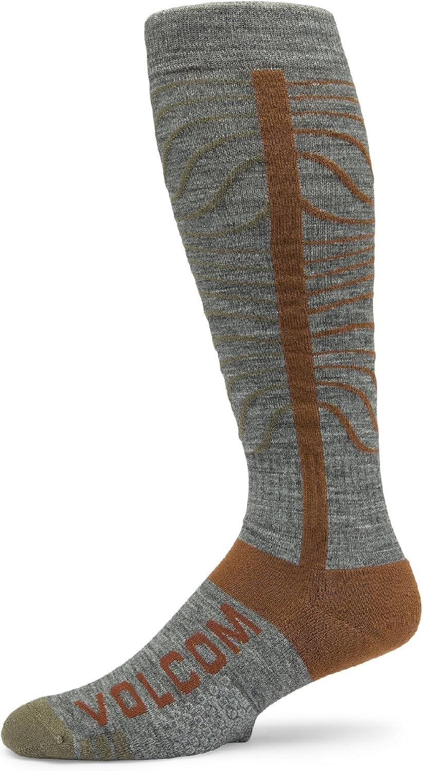 Volcom Men's Heavy Weight Snowboard Ski Sock