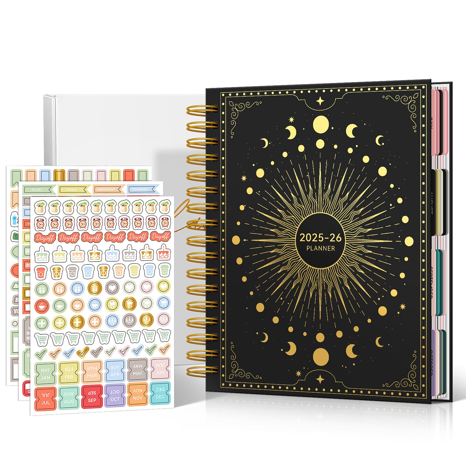 2025 Planner Weekly and Monthly, 20252026 Planner Spiral Bound Hard