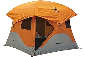 Gazelle T4 Overland Edition: Rapid Set-Up, Weatherproofed 4-Person Camping Experience