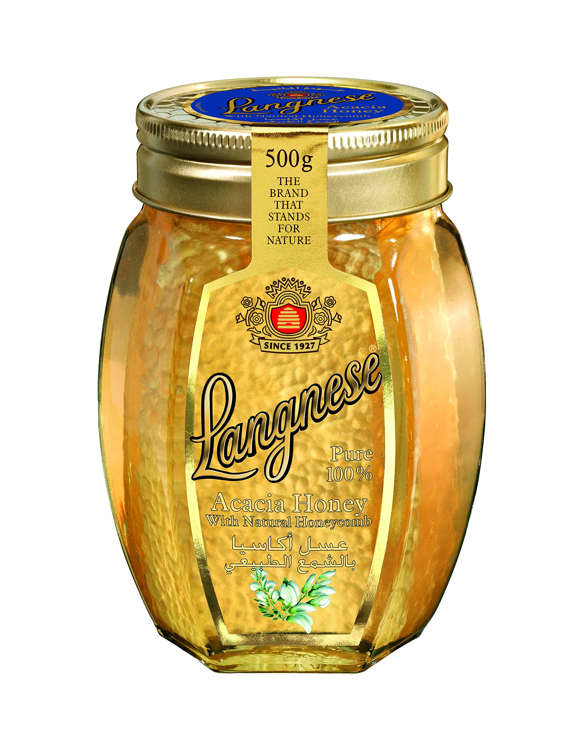 Langnese Pure 100% Acacia Honey with Natural Honeycomb 500g (B01AEHV2KA) Amazon Price History, Amazon Price Tracker