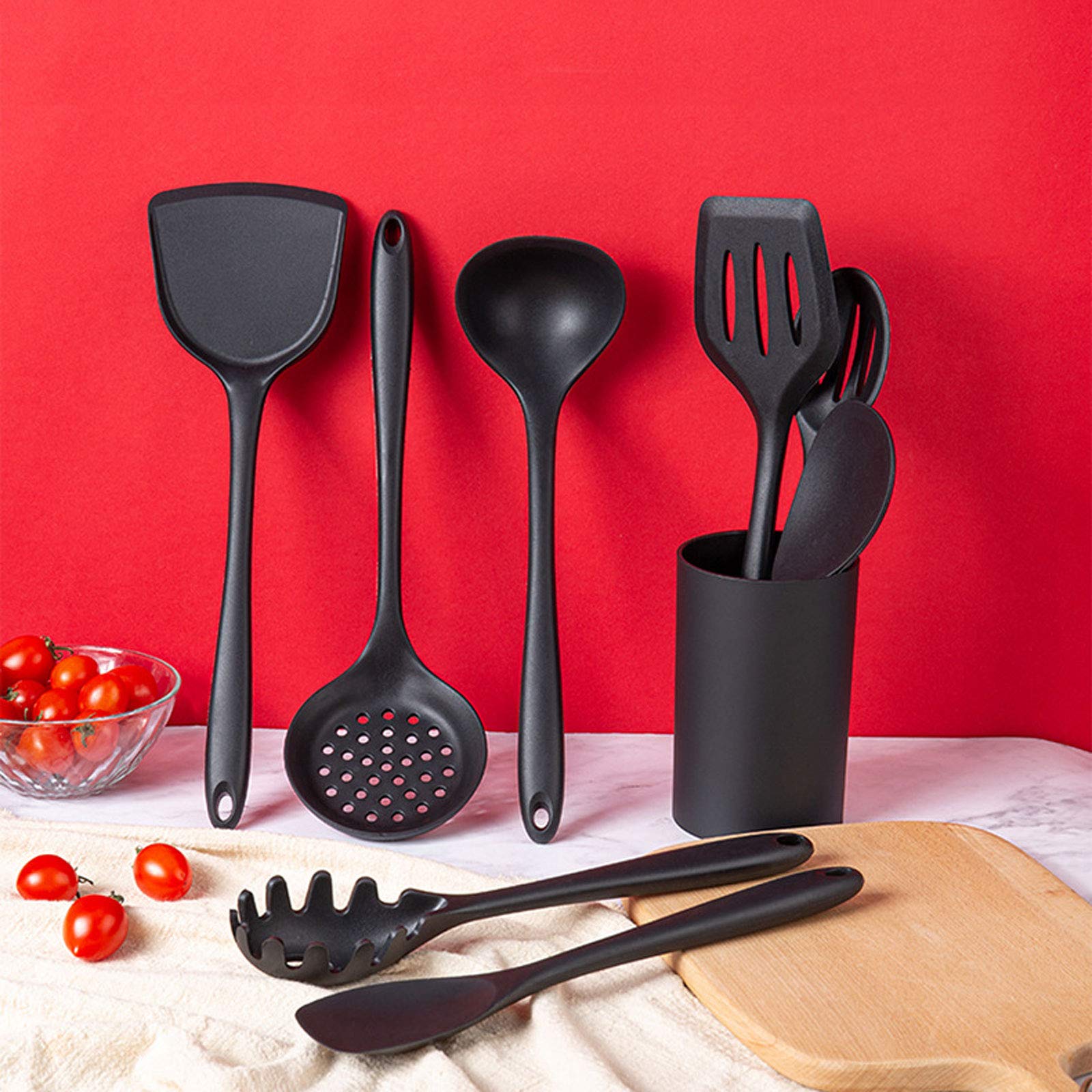 oannao Silicone Ustensiles de Cuisine Set - 446°F Benin