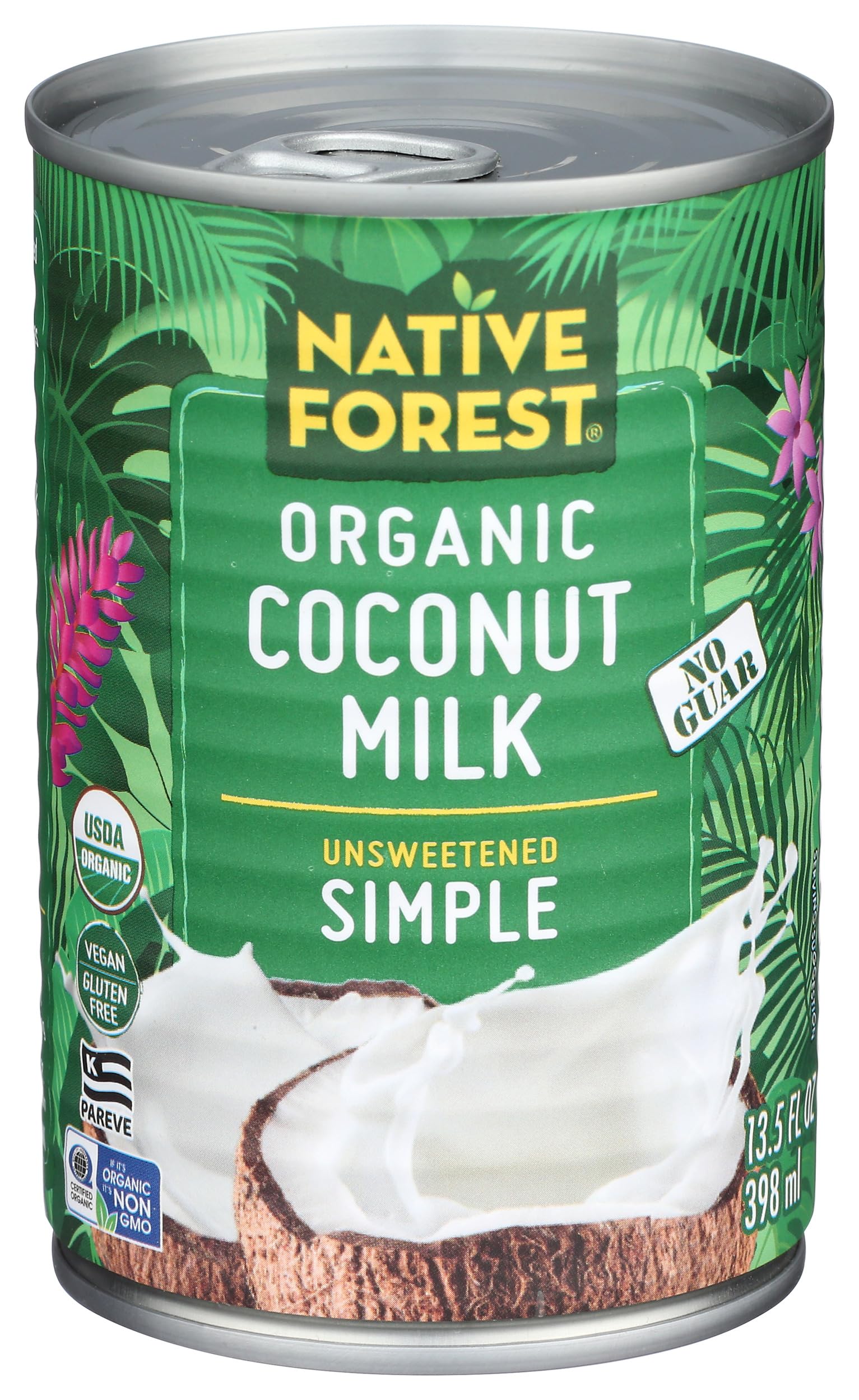 Native Forest, Organic Unsweetened Coconut Milk, 13.5 Fl Oz