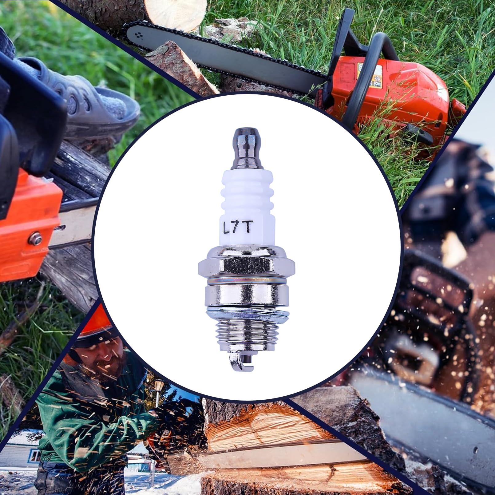 Candela di accensione NGK BPMR7A Bosch WSR6F due tempi L7T