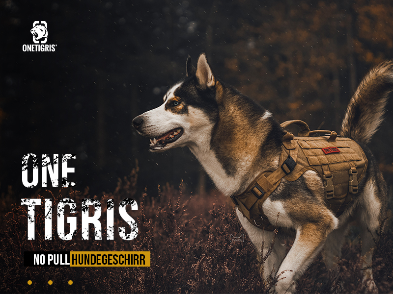 OneTigris uprząż dla psa X Destroyer, taktyczna uprząż dla