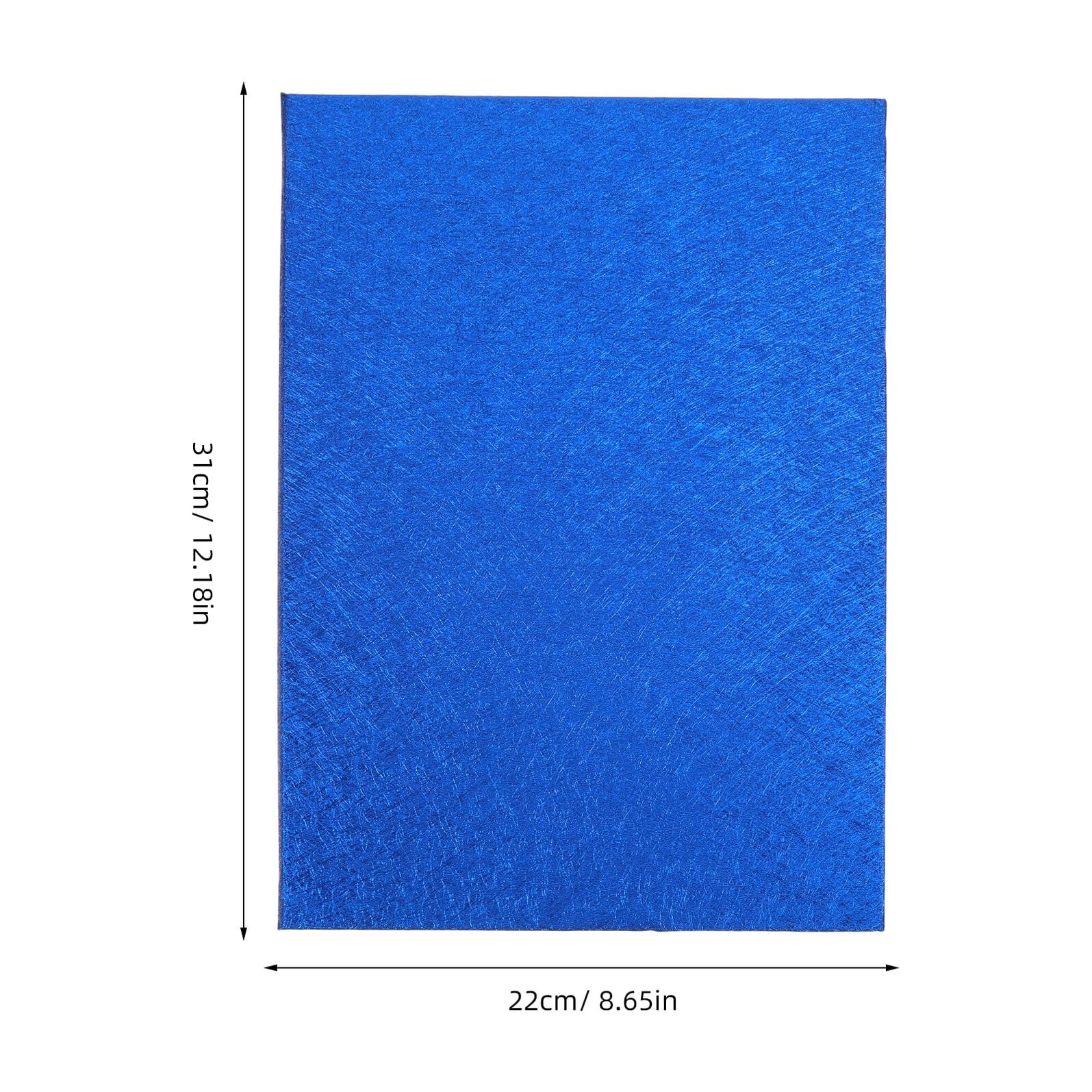Veemoon Blauer Dokumentenordner als Abschlussgeschenk mit Elegantem Präsentationsdesign und Professionellem Schutz aus Papier für Zeugnisse und Zertifikate im Büro oder Beim Transport
