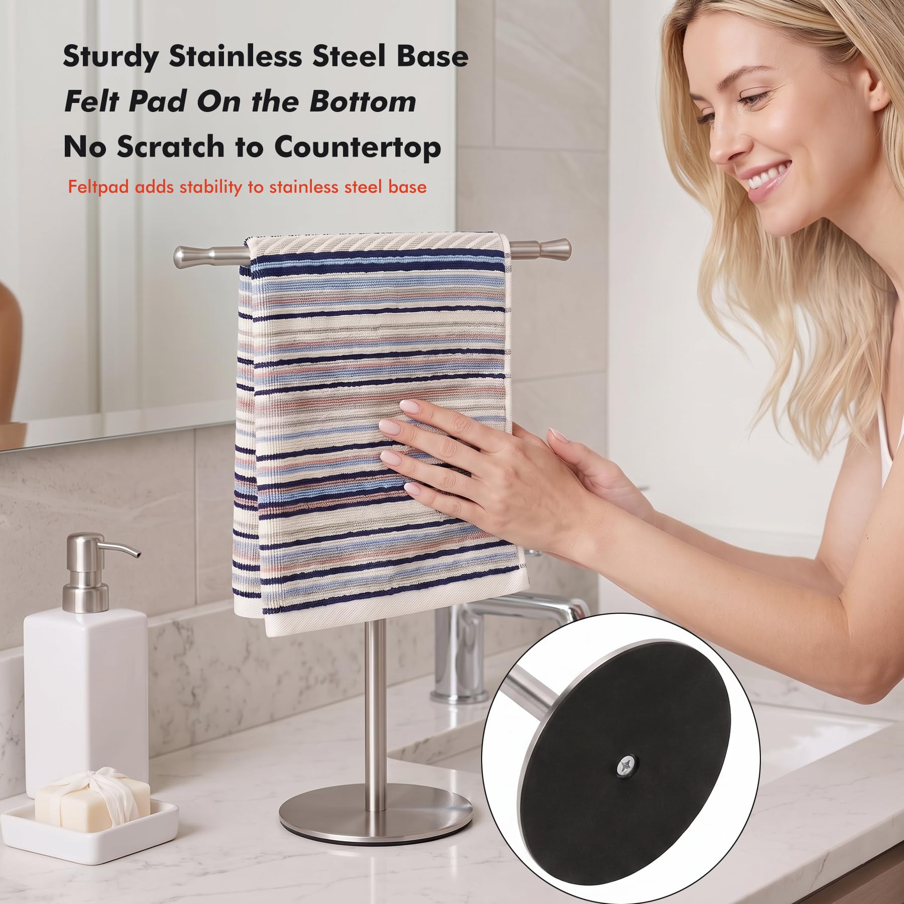 Towel Holder - Organize Your Kitchen & Bathroom -6 Towel Holder - Organize Your Kitchen & Bathroom -6