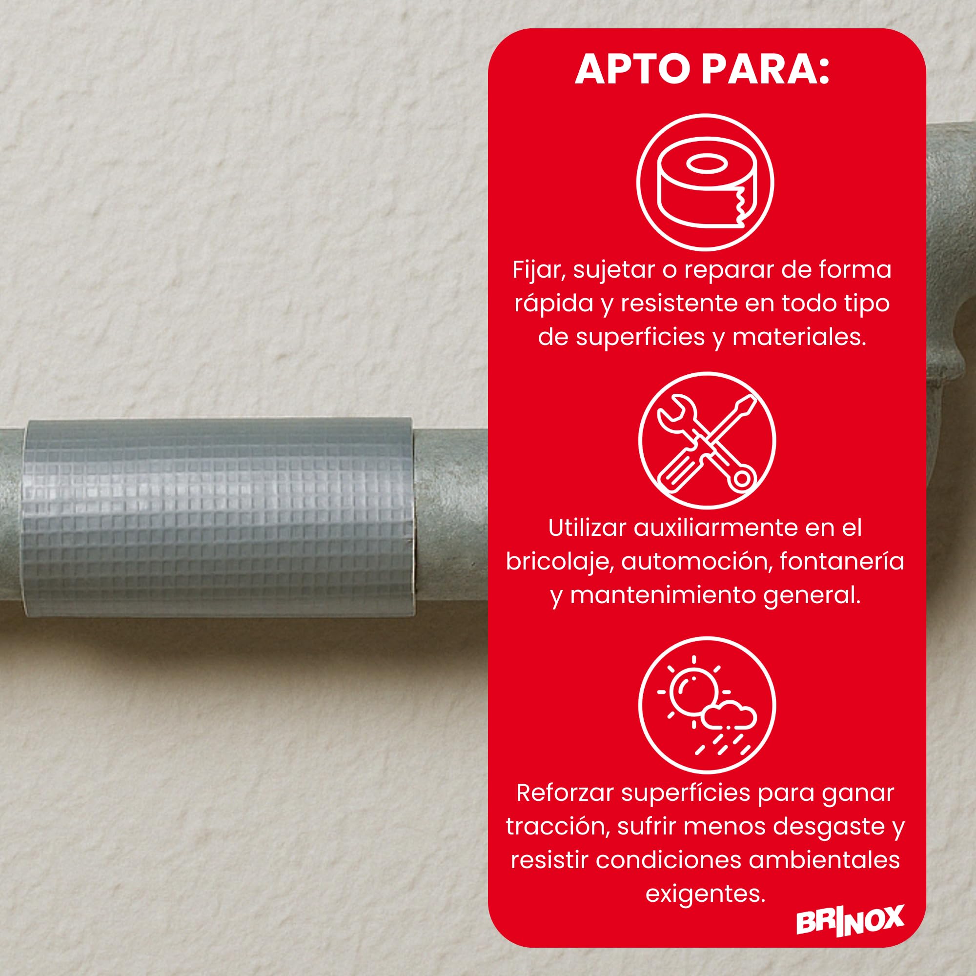 Brinox – Nastro americano, giallo, B61110A