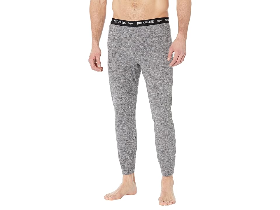 Hot Chillys Clima-Trek Bottoms (Grey Heather) Men's Casual Pants INTERNATIONAL SHIPPING