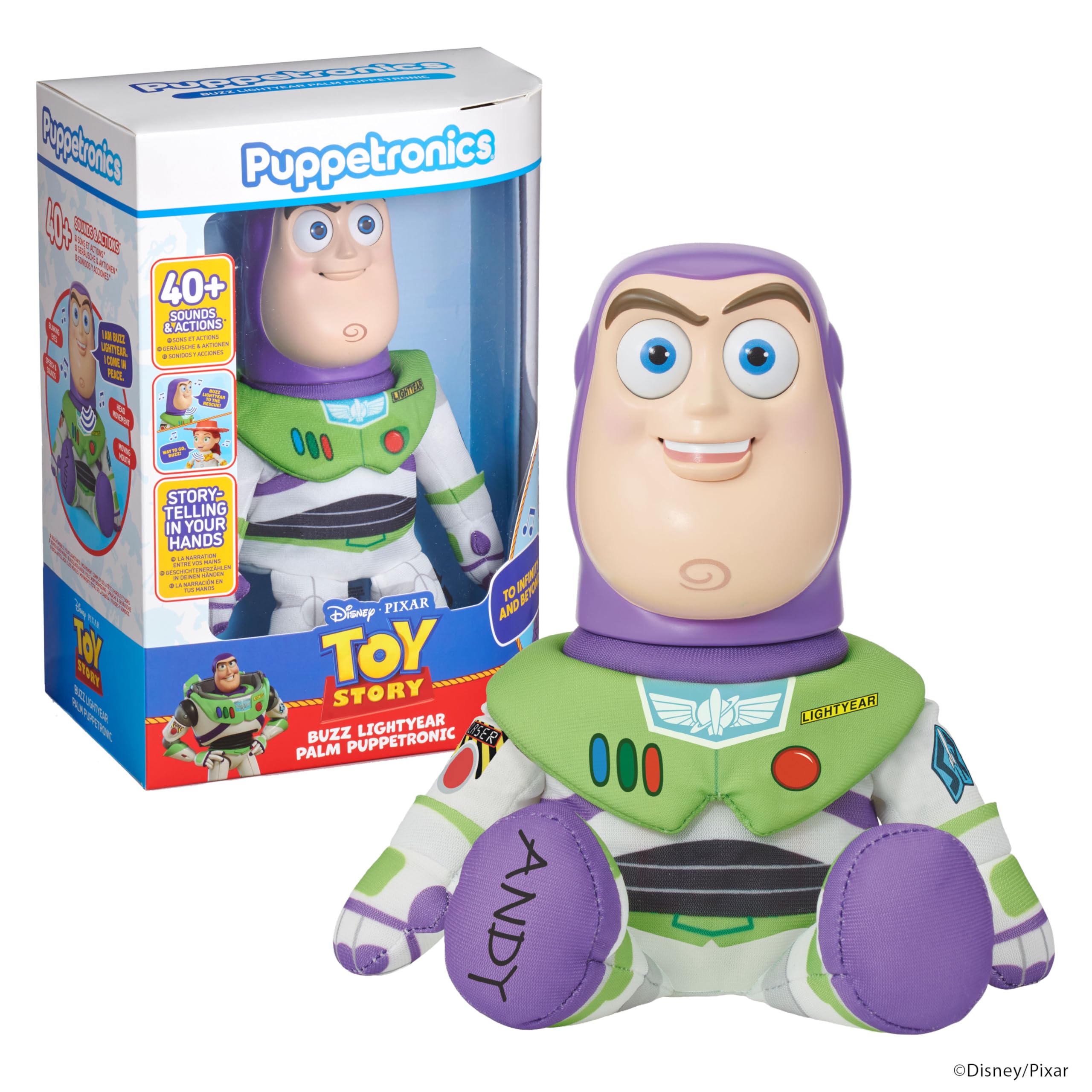 Toy Story Disney Toy Story 5 Buzz Lightyear Palm Puppetronic