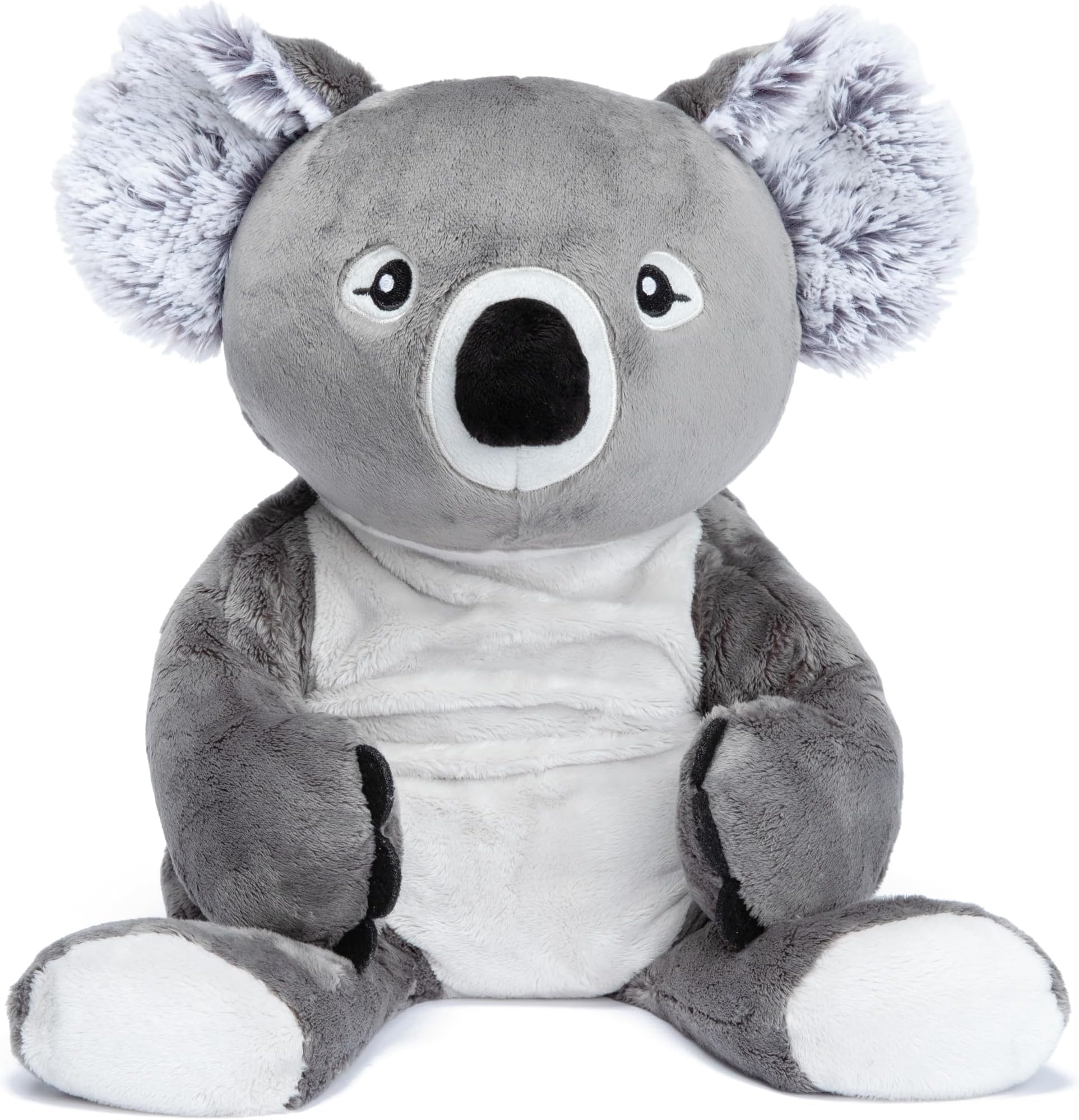 HUGIMALS 4.5 lb Heavy Cute Weighted Comfort Plush Large Unscented Self Care Stuffed Animal for All Ages - Kids, Teens and Adults (Quinn The Koala)