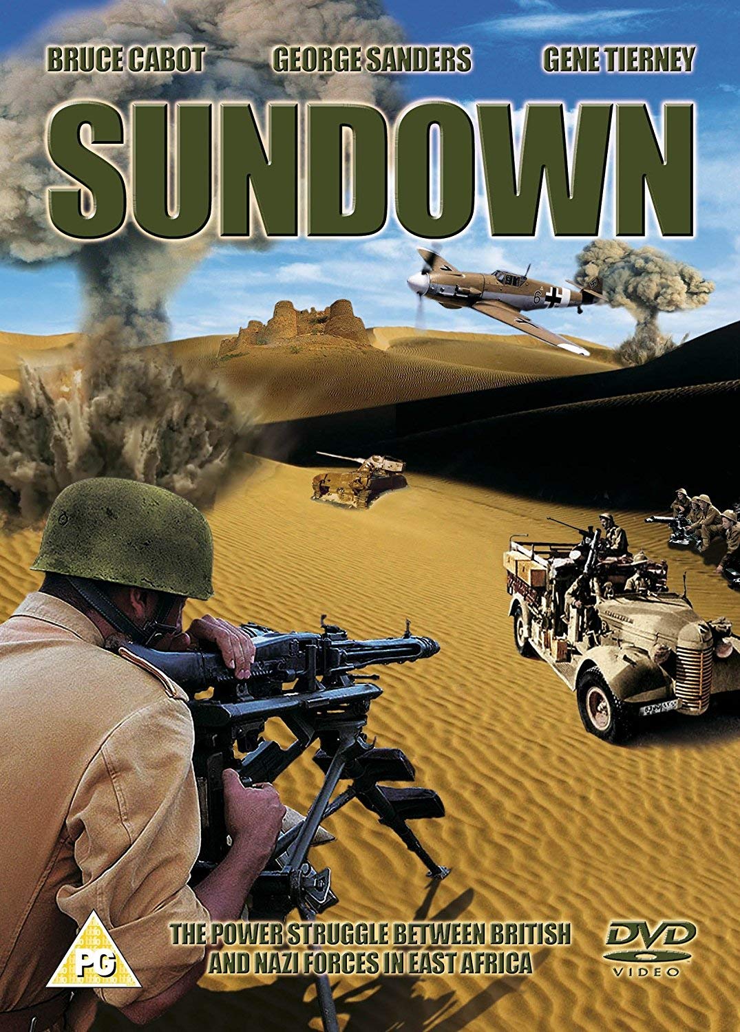 Sundown: DVD  (2007) Gene Tierney - UNPLAYED