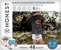 Vista 11 de The Honest Company Clean Conscious - Pantalones de entrenamiento para pieles sensibles, hipoalergénicos, sin fragancia, Magical Moments Butterfly