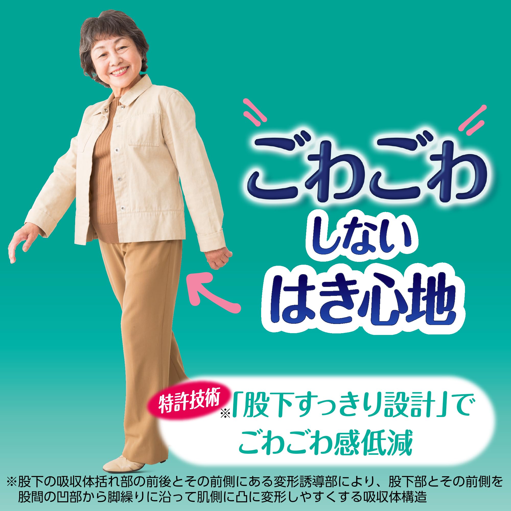 Amazon | ライフリー パンツタイプ うす型軽快パンツ Lサイズ 20枚 2回