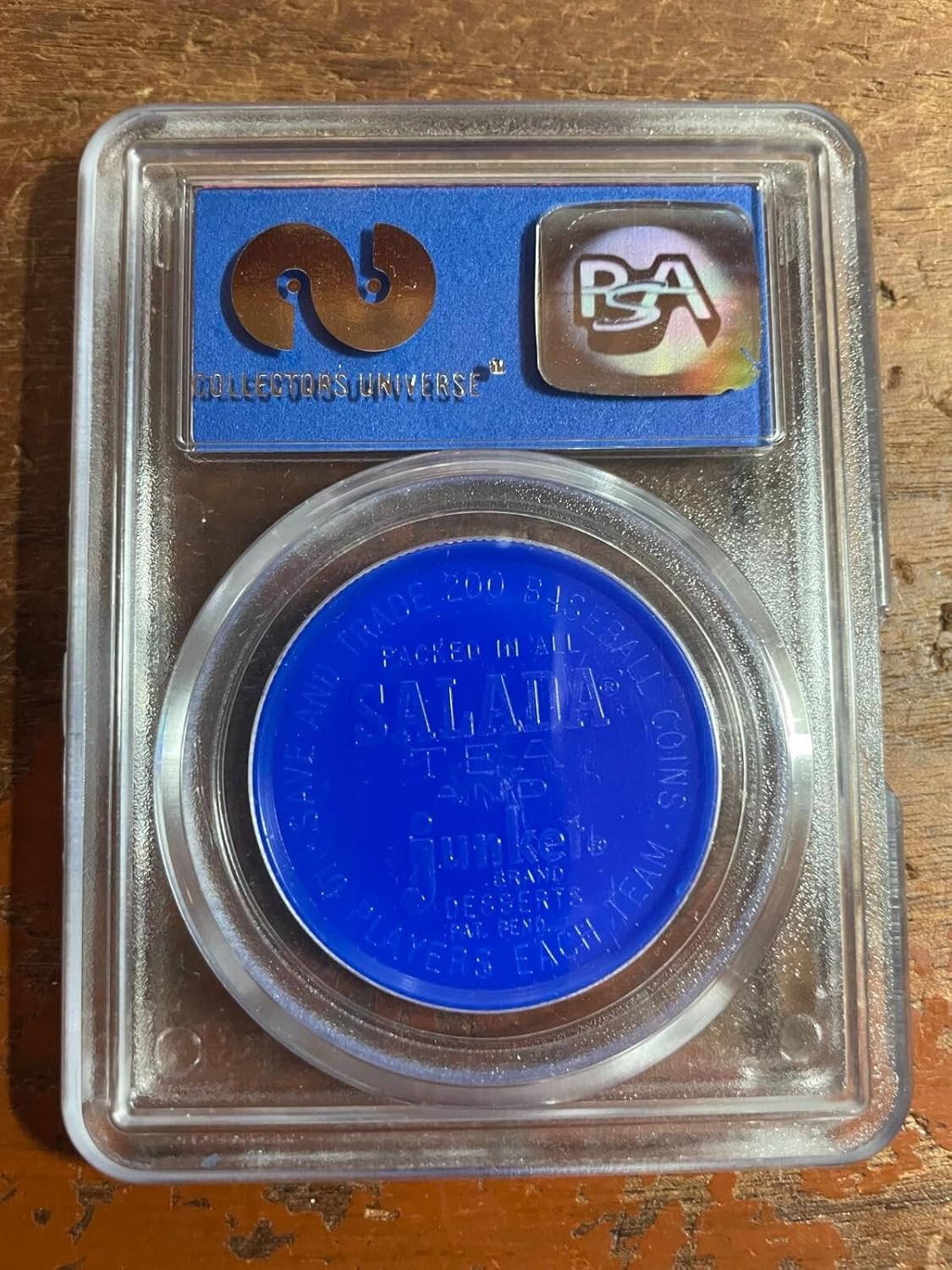 1962 Salada Baseball Coins #196 Al Spangler Psa 8 - MLB Photomints and Coins