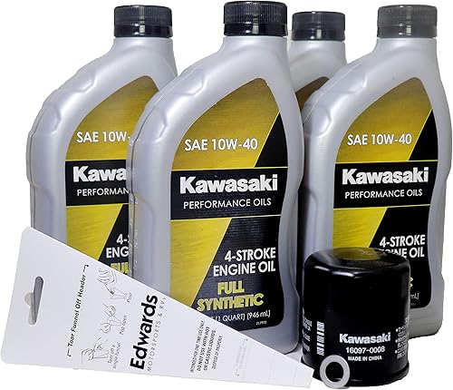 Kit completo de cambio de aceite sintético Kawsaki NINJA ZX-6R ABS 2013