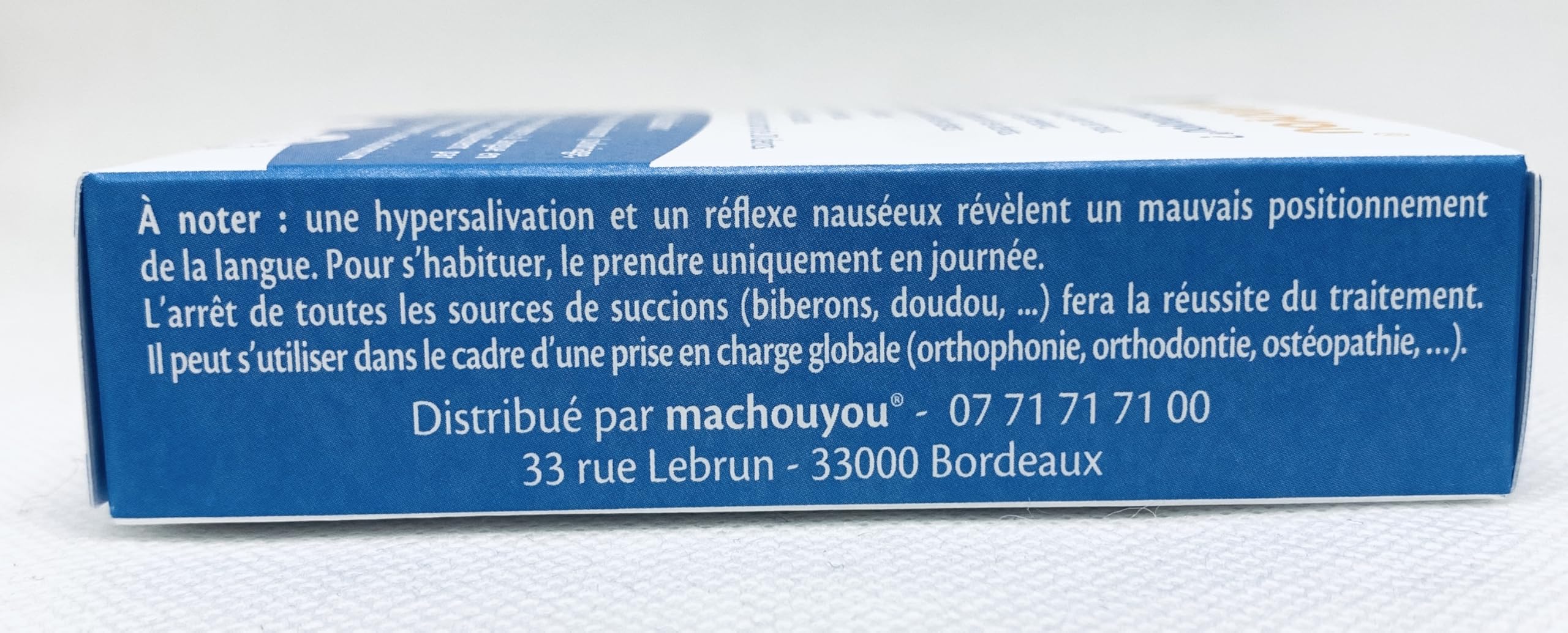 MACHOUYOU Dispositif 1ere Dentition - Sevrage Tetine PRUNE