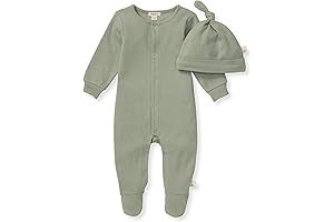 Amazon Essentials Baby Boy Clothing: Organic Cotton Romper, Coverall