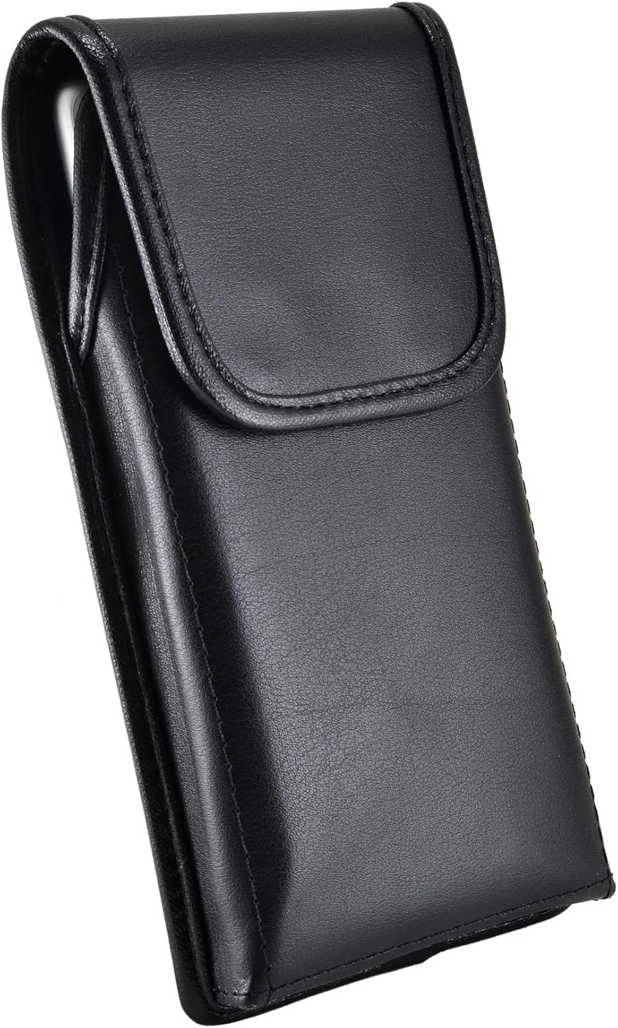 Turtleback Belt Case Designed for Samsung Galaxy Note 10 (2019) Vertical Holster Black Leather Pouch with Heavy Duty Rotating Belt Clip,