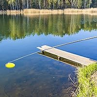 Vista 4 de Disco de golf retriever poste con 3 ganchos telescópico disco Golf herramienta recuperador de discos de golf para disco de agua Accesorios de golf