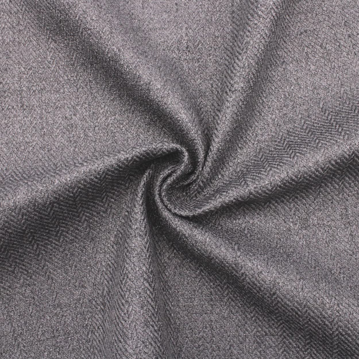 DESHOME Vienna Sofa-Meterware, Nähen Stoff, wasserabweisend, Meterware, für Sofas, Sessel, Kissen, Stühle, Möbel (5 Meter, Dunkelgrau)